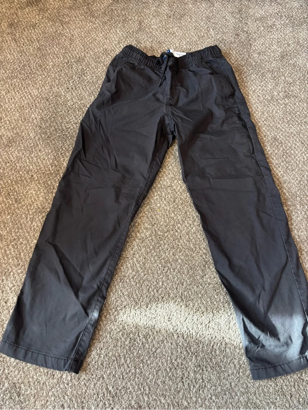 Old Navy Kids Tech Taper Quick-Dry Joggers — Black